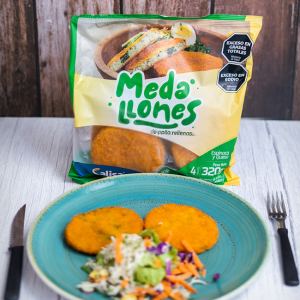 Medallones de pollo rellenos con Espinaca y Queso